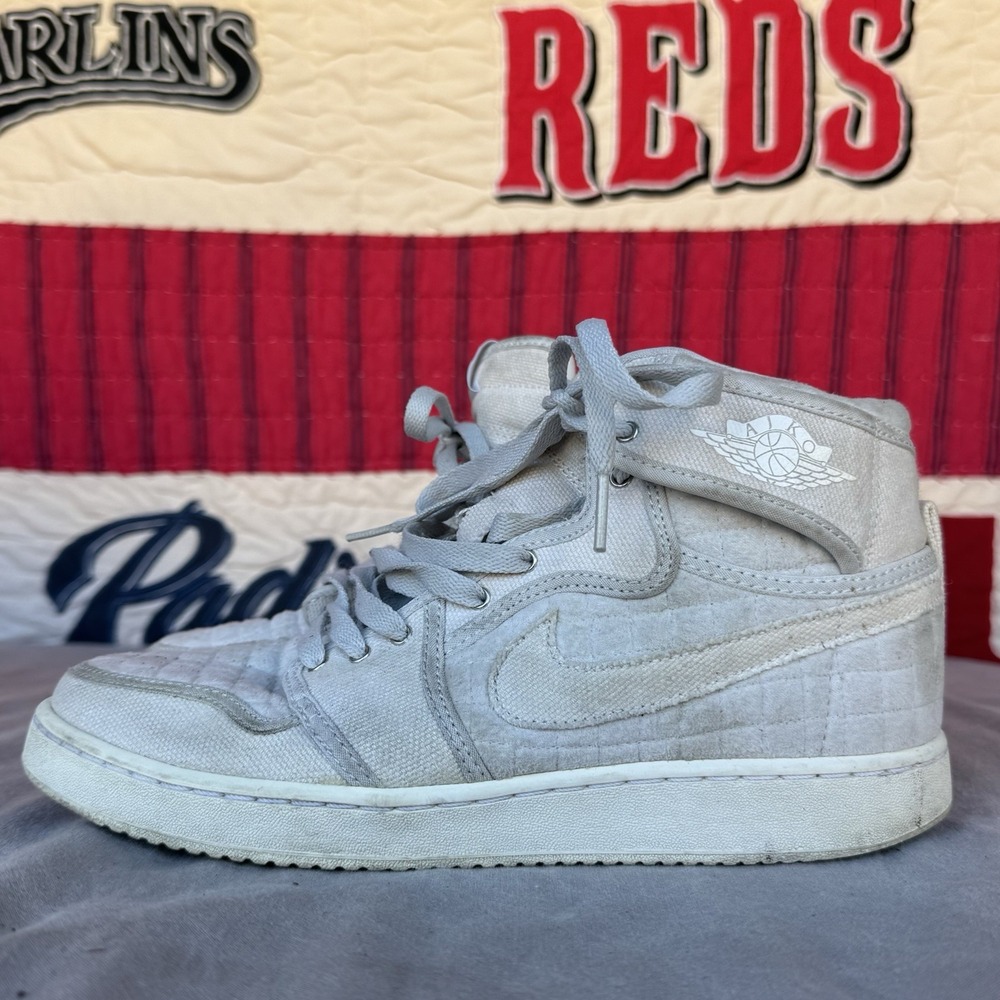 Size 9.5 - Jordan‎ AJKO Quilted High Pure Platinum